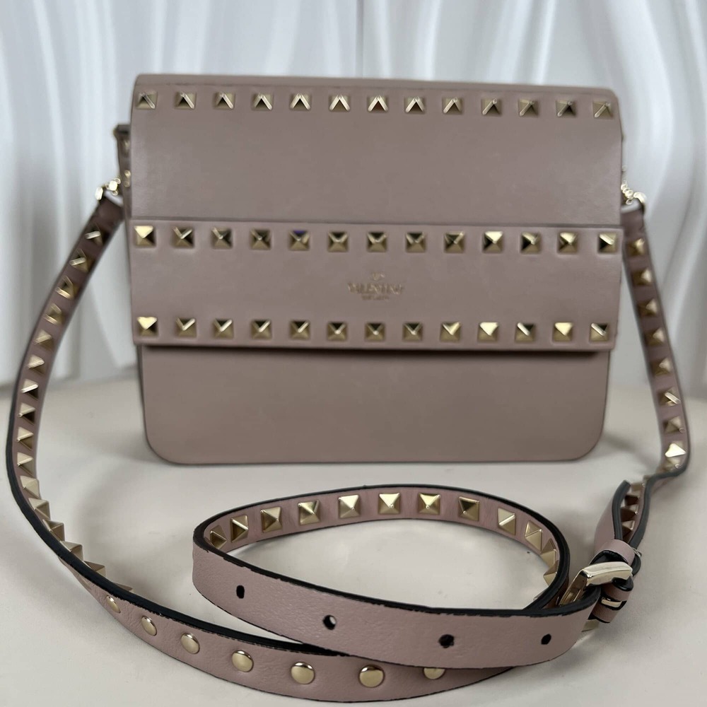 Valentino Garavani Rockstud Small Flap Crossbody Bag